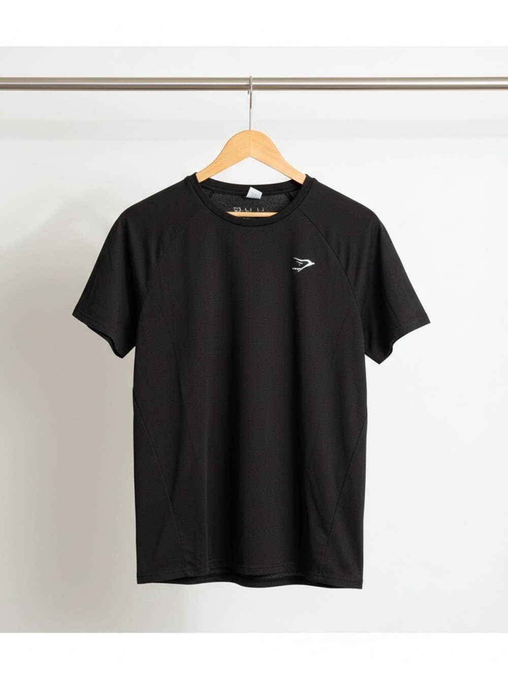 Gymshark Black Performance Training T-Shirt Men’s Large Athletic Tee